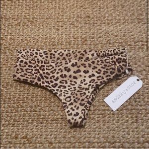 Boys + Arrows Feline Raz ribbed bottoms